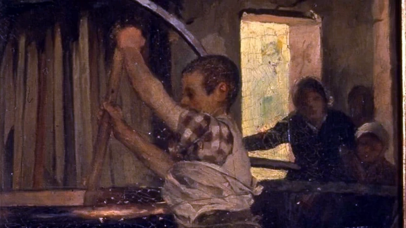 Nel casello - Musei Civici di Reggio Emilia, dettaglio
